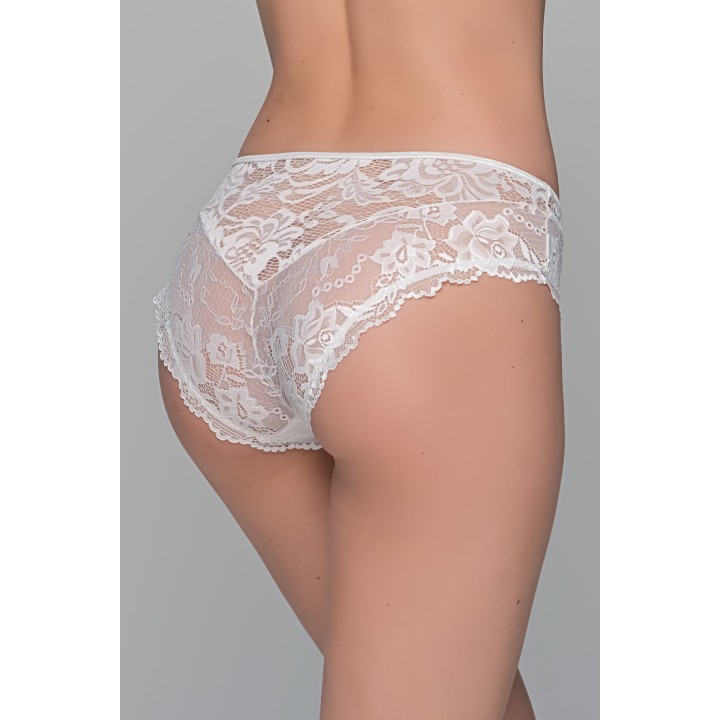 Νυφικό Δαντελένιο Σλιπ Μπικίνι - Ιβουάρ