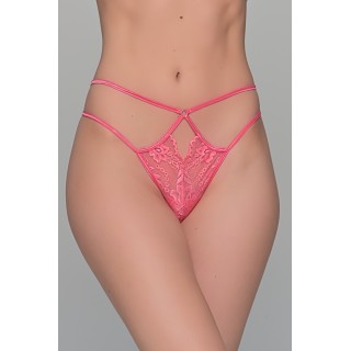 Δαντελένιο String Tanga - Φούξια