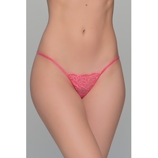 Σλιπ Micro String Δαντέλα - Καρπουζί