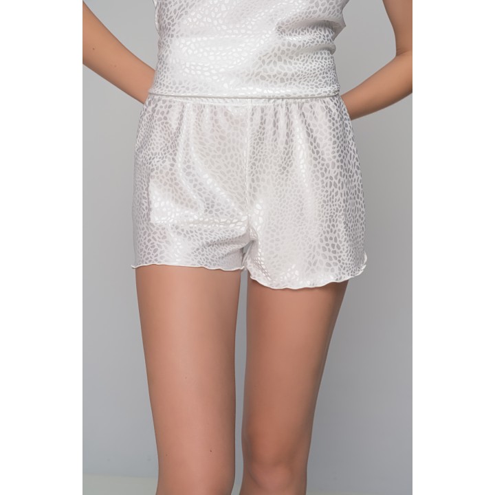 Σατέν Babydoll Με Σορτς - Ιβουάρ