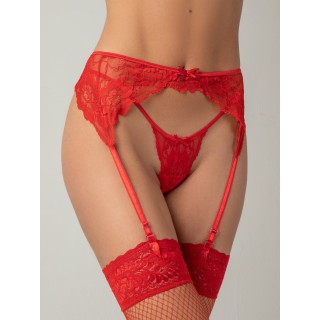 Ζαρτιέρα Δαντέλα - Κόκκινο