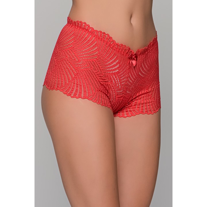 Ψηλόμεσο Μπόξερ Δαντέλα - Κόκκινο