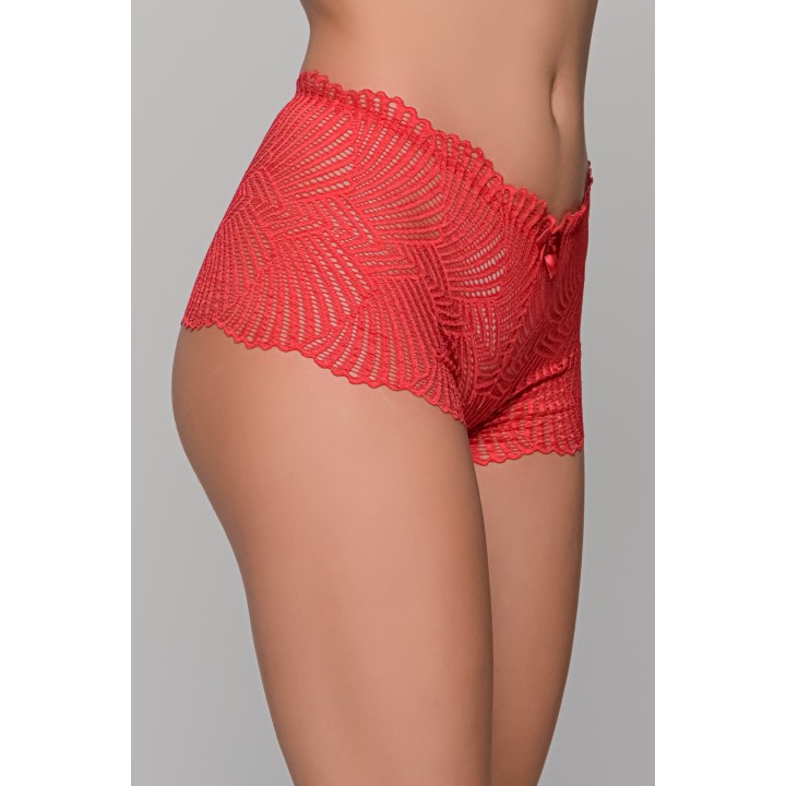 Ψηλόμεσο Μπόξερ Δαντέλα - Κόκκινο