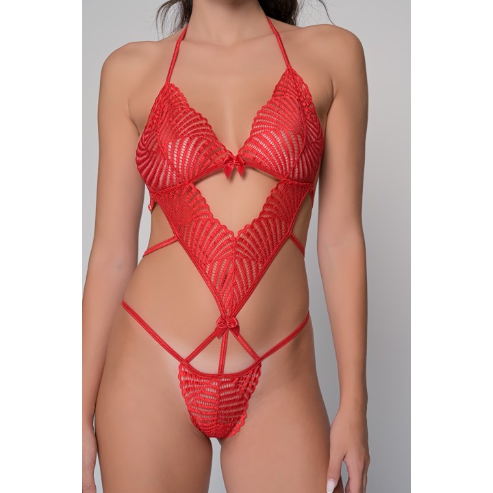 Δαντελένιο Κορμάκι - Κόκκινο