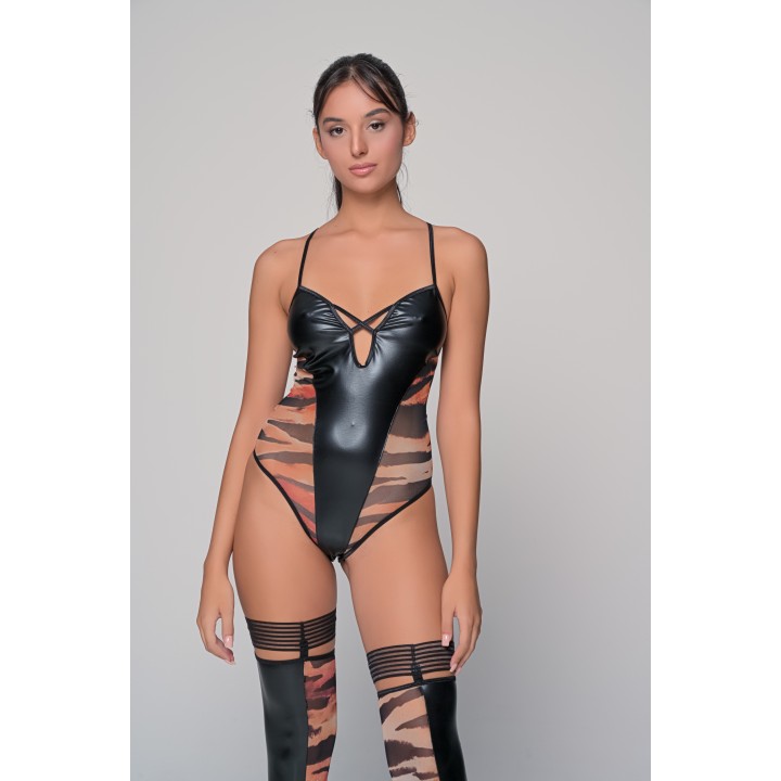 Κορμάκι String - Τιγρέ