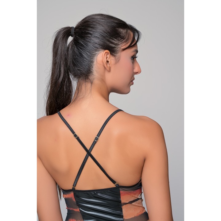 Κορμάκι String - Τιγρέ