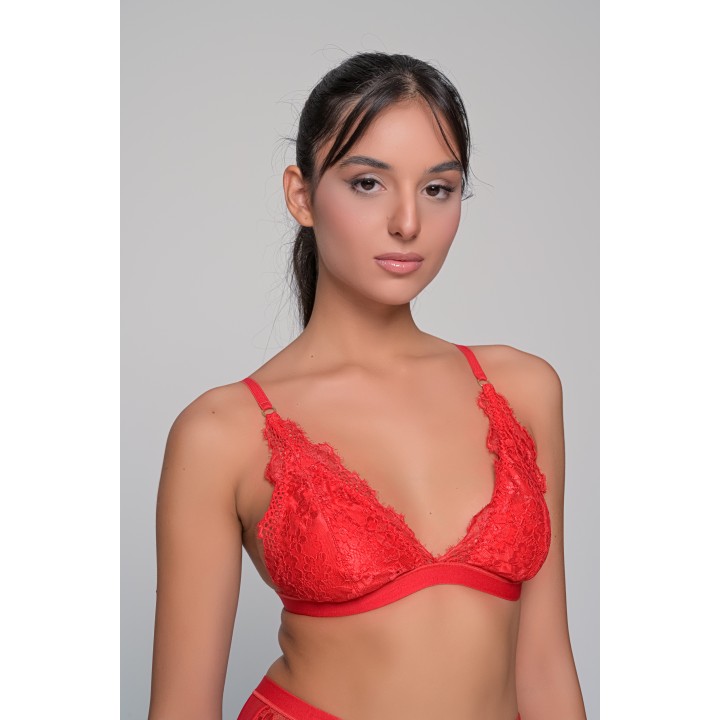 Τρίγωνο Σουτιέν με Ενίσχυση - Μαύρο