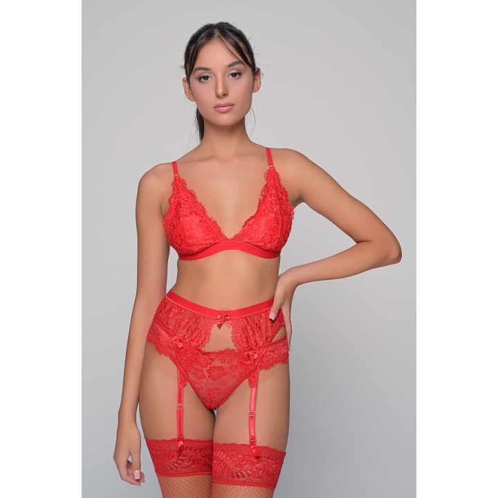 Τρίγωνο Σουτιέν με Ενίσχυση - Μαύρο