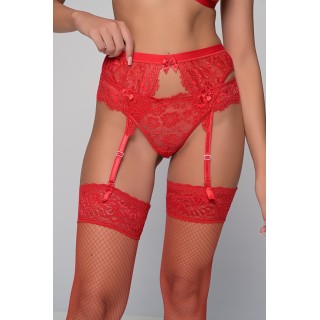 Δαντελένιο Brazilian Slip – Κόκκινο
