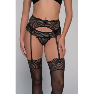 Ζαρτιέρα Δαντέλα - Μαύρο