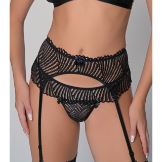 Δαντελένιο String – Μαύρο