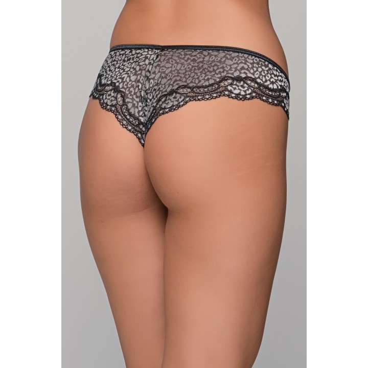 Δαντελένιο Brazilian Slip – Ασημί