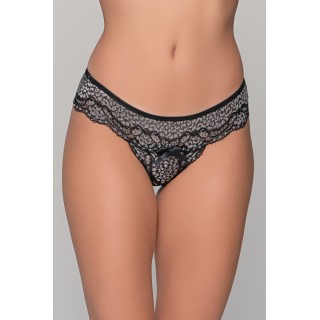 Δαντελένιο Σλιπ – Ασημί