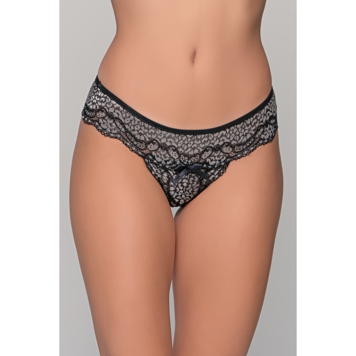 Δαντελένιο Σλιπ – Ασημί