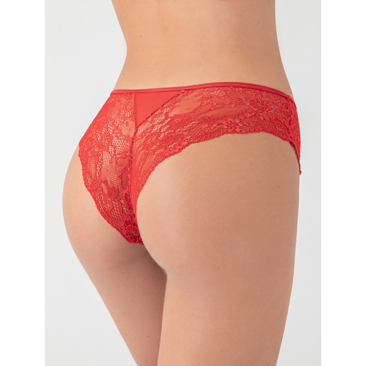 Σλιπ Δαντέλα & Τούλι - Κόκκινο