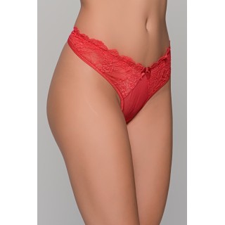 String Δαντέλα και Τούλι – Κόκκινο