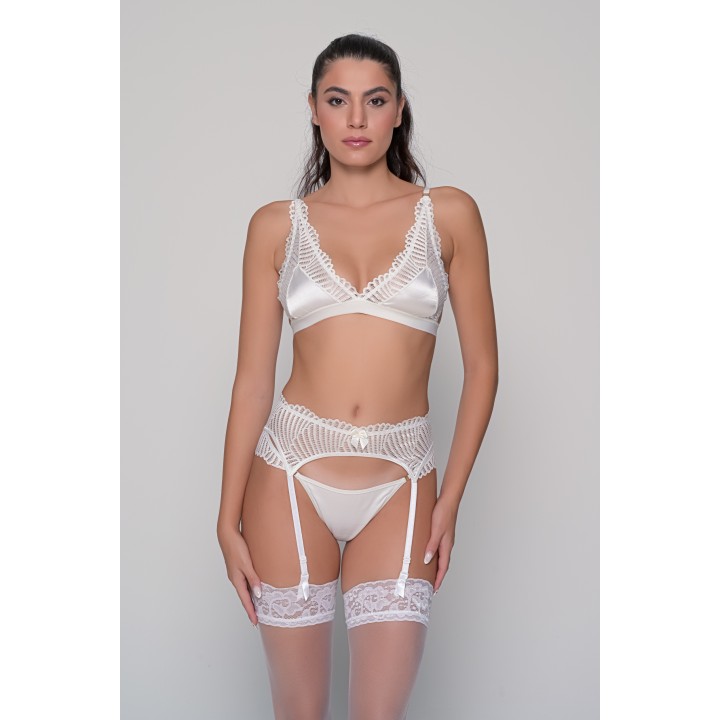 Σετ Νυφικών Εσωρούχων - Ιβουάρ
