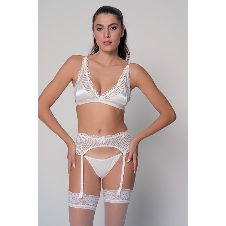 Σετ Νυφικών Εσωρούχων - Ιβουάρ