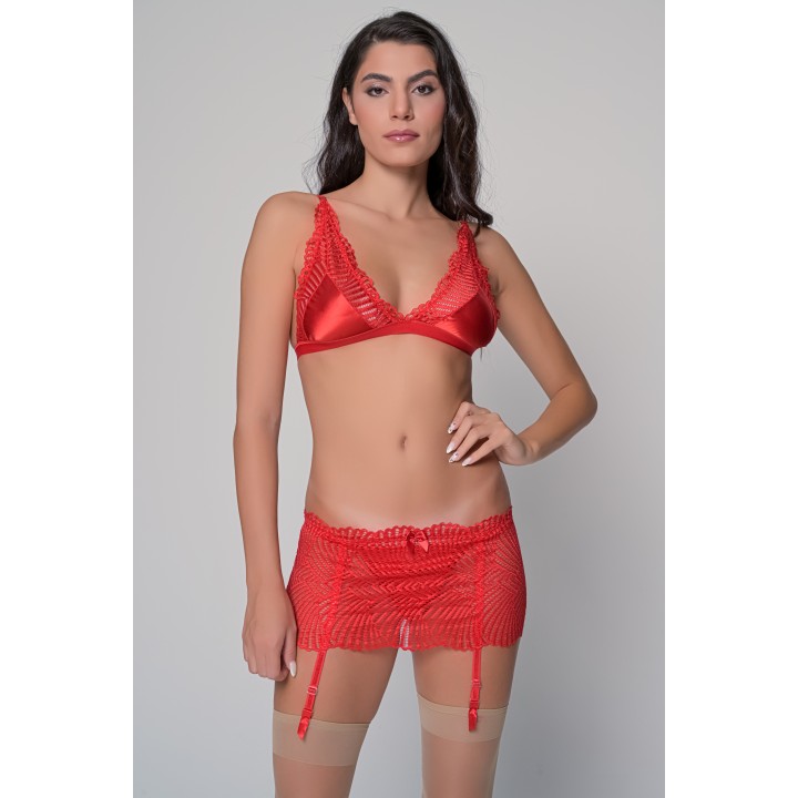 Σετ Εσωρούχων - Κόκκινο