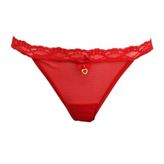 Γυναικείο Εσώρουχο Tanga String Τούλι και Δαντέλα