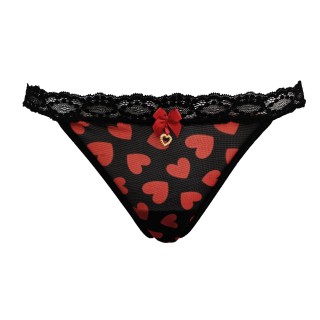 Γυναικείο Εσώρουχο Tanga String Τούλι και Δαντέλα