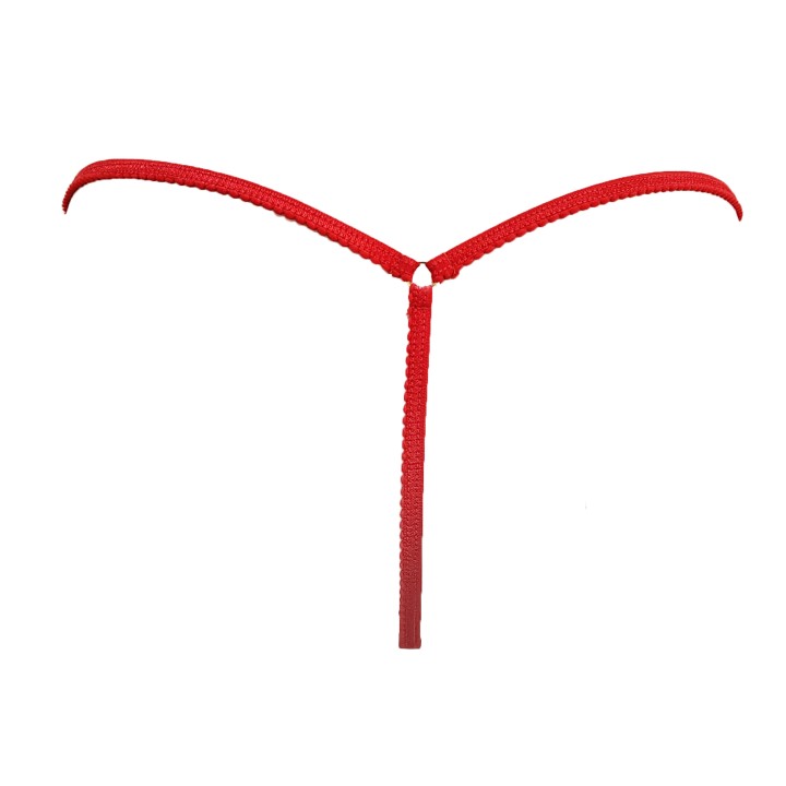 Γυναικείο Εσώρουχο G-String Τούλι και Δαντέλα