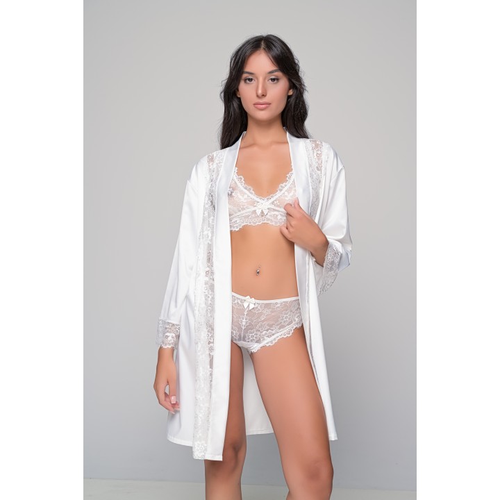 Νυφικό Δαντελένιο Bralette - Ιβουάρ