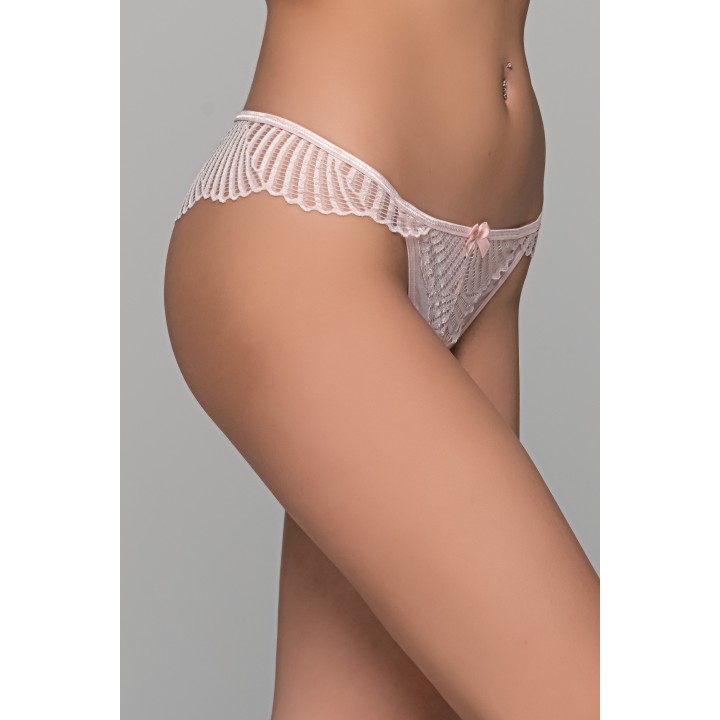 Δαντελένιο Σλιπ Μπραζίλ – Baby pink