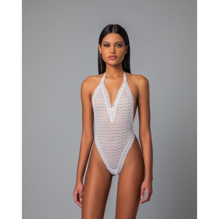 κορμάκι δαντέλα-ιβουάρ