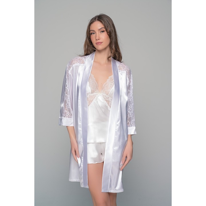 Νυφικό Babydoll με Σορτς - Ιβουάρ