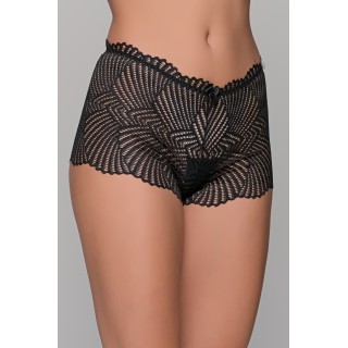 Ψηλόμεσο Μπόξερ Δαντέλα - Μαύρο