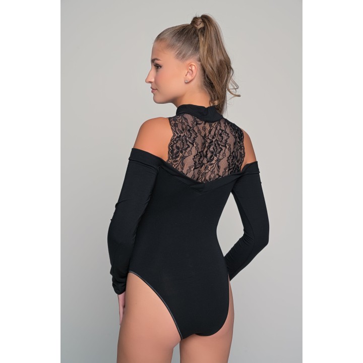 κορμάκι εξώρουχο Modal μαυρο-μαύρο