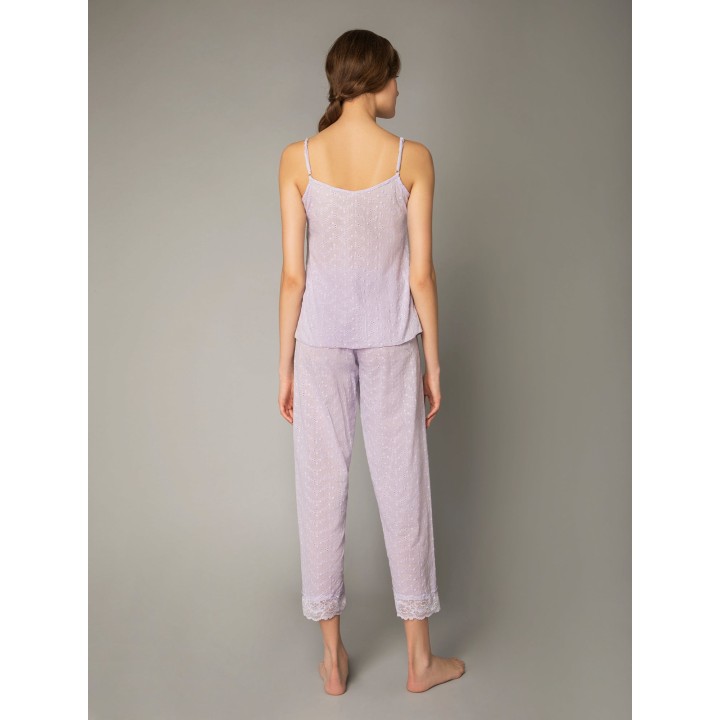 Βαμβακερή Πυτζαμα - Φυστικί