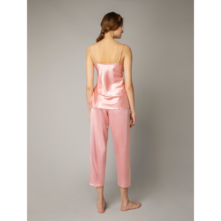 Φόρμα – Πυτζάμα Βελούδο – Ροζ