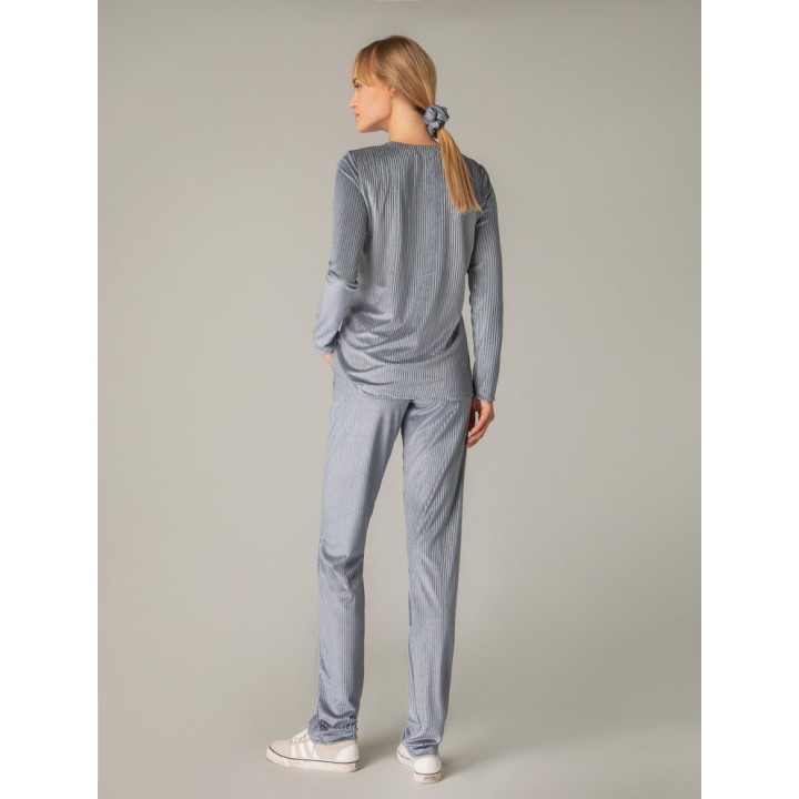 Φόρμα – Πυτζάμα Βελούδο – Χρυσό