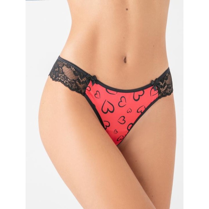 Brazil με Καρδούλες - Μαύρο-κόκκινο