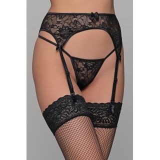 Ζαρτιέρα Δαντέλα - Μαύρο