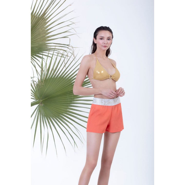 Σόρτς Rayon - Φούξια