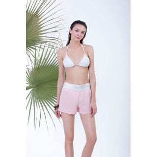 Σόρτς Rayon - Σομόν