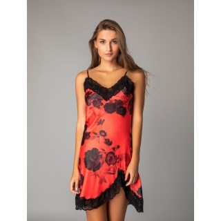 Σατέν Νυχτικό – Φλοράλ