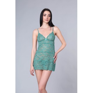 Sexy Δαντελένιο Νυχτικάκι - Μέντα
