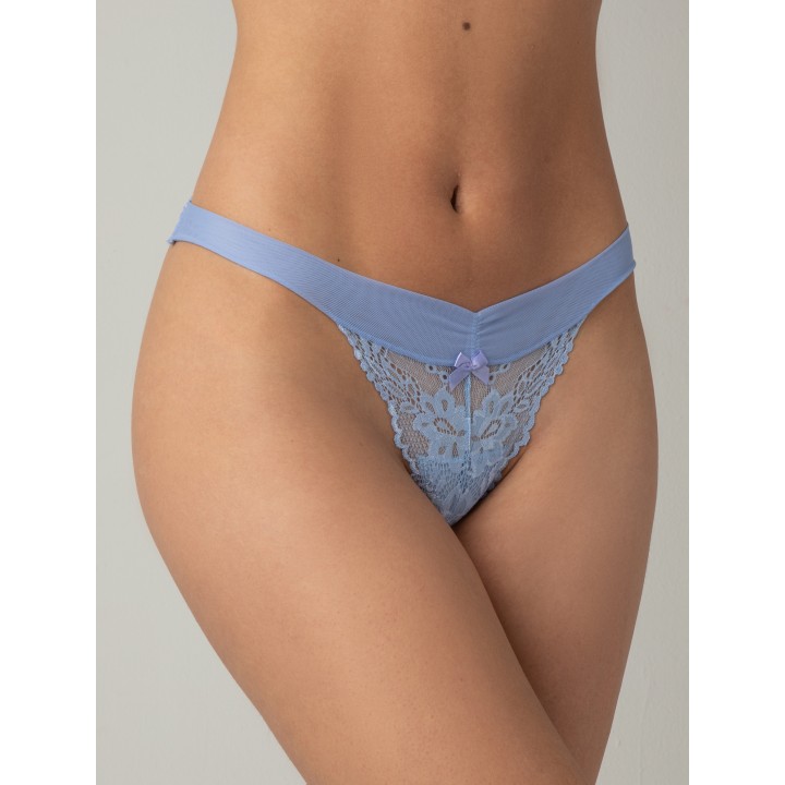 String Δαντέλα και Τούλι - Lilac