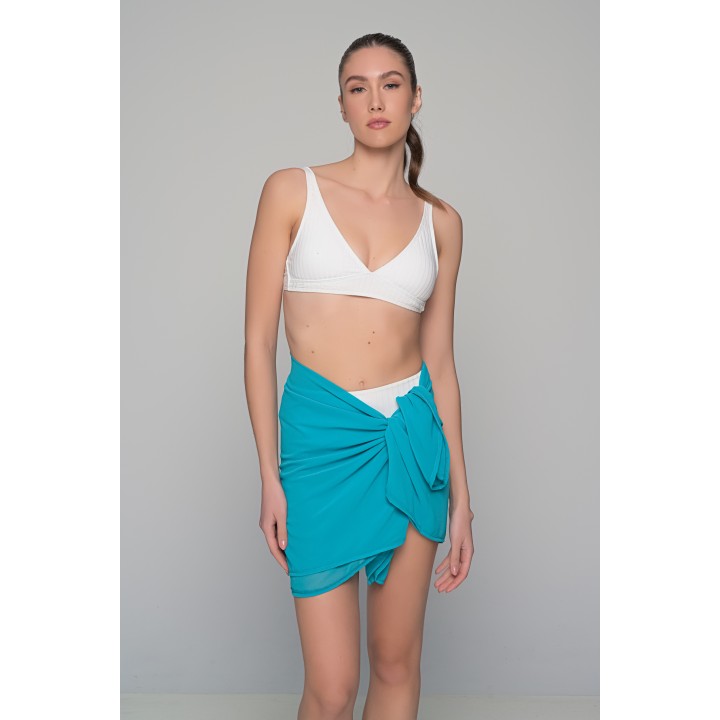 Διάφανο Παρεό Μουσελίνα - Βεραμάν