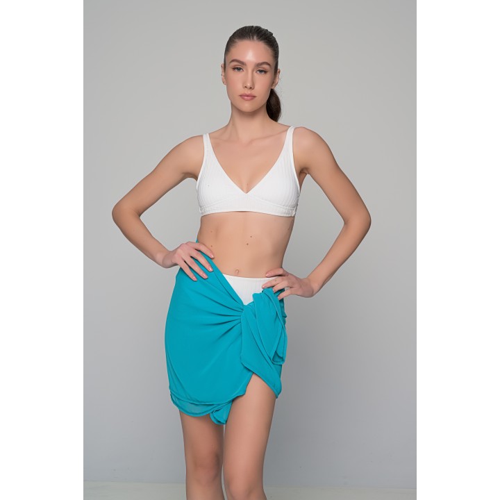 Διάφανο Παρεό Μουσελίνα - Βεραμάν