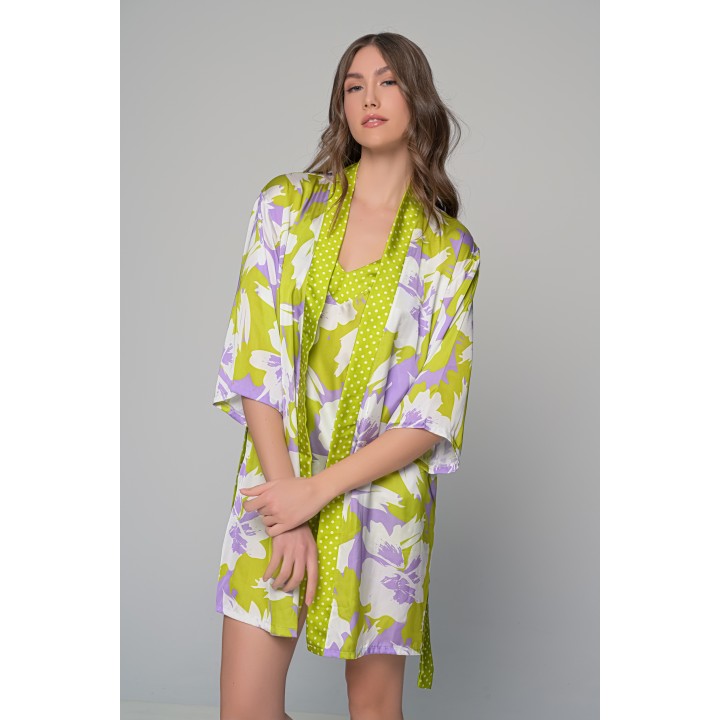 Σατέν Ρόμπα - Εμπριμέ