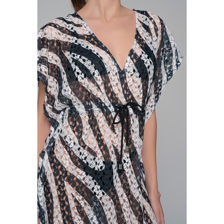 Μακριά Τουνίκ Πλεκτή - Ζεβρέ