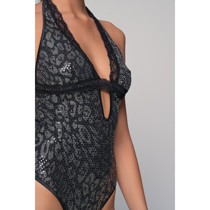 Body String Ύφασμα Γυαλιστερό - Φίδι