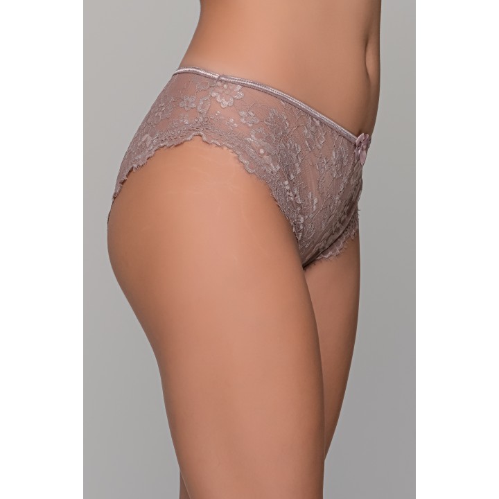 Ψηλόμεσο Δαντελένιο Σλιπ – Μόκκα