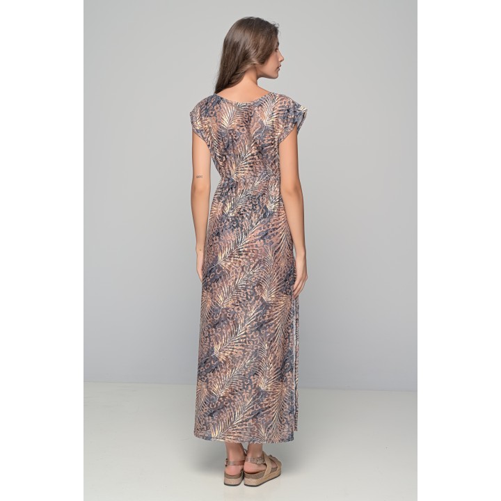 Μακριά Τουνίκ Πλεκτή - Τιγρέ