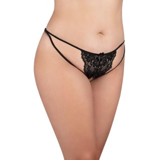 Plus Size G-string - Μαύρο